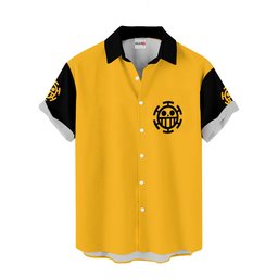 Trafalgar D. Law Hawaiian Shirts Custom Anime Costume NTT1904 NTT1904231010A-2-Gear-Otaku