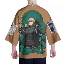 Armin Arlert Kimono Custom Anime Attack On Titan Merch Clothes - Gear Otaku