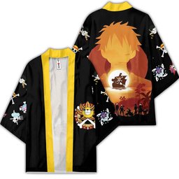 Straw Hat Pirates Kimono Anime One Piece Merch Clothes - Gear Otaku