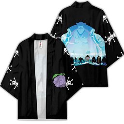 Blackbeard Pirates Kimono Anime One Piece Merch Clothes - Gear Otaku