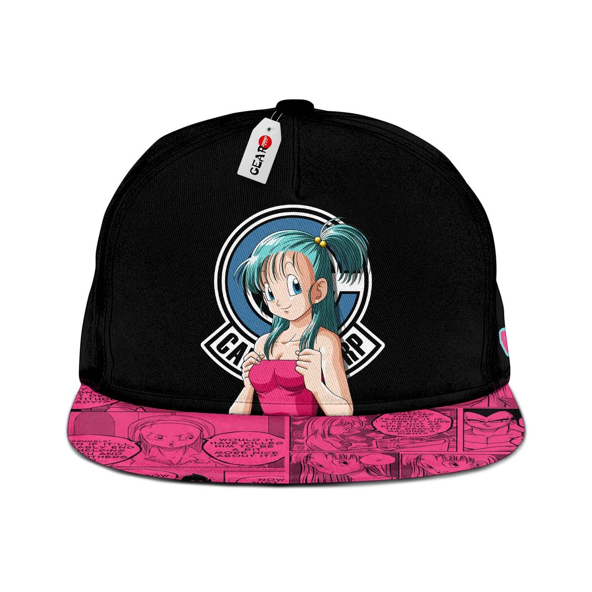 Bulma Hat Tutorial Bulma Cap Hat Custom Snapback Hats - Gear Otaku