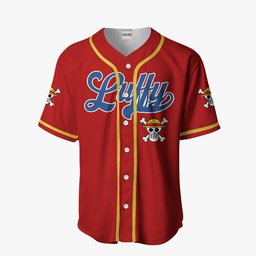 Monkey D. Luffy Symbol Anime Jersey Shirt Custom Merch Clothes VA1605 Gear Otaku