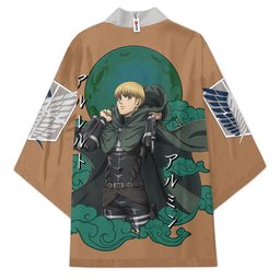 Armin Arlert Kimono Custom Anime Attack On Titan Merch Clothes - Gear Otaku