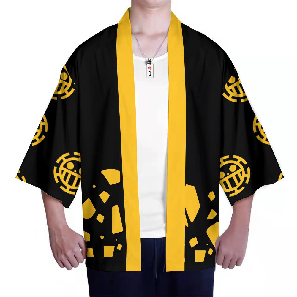 Trafalgar Law Kimono Anime One Piece Otaku Merch Clothes - Gear Otaku
