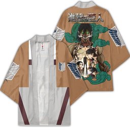 Attack Titan Kimono Custom Anime Attack On Titan Merch Clothes - Gear Otaku