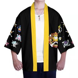 Straw Hat Pirates Kimono Anime One Piece Merch Clothes - Gear Otaku