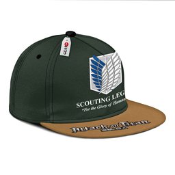 AOT Scout Regiment Snapback Hat Custom Attack On Titan Anime Hat-Gear Otaku