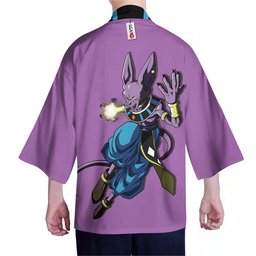 Beerus Kimono Custom Anime Dragon Ball Z Merch Clothes-2-Gear-Otaku