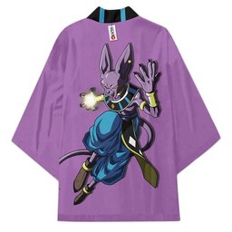 Beerus Kimono Custom Anime Dragon Ball Z Merch Clothes-4-Gear-Otaku