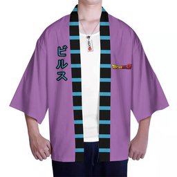 Beerus Kimono Custom Anime Dragon Ball Z Merch Clothes-3-Gear-Otaku