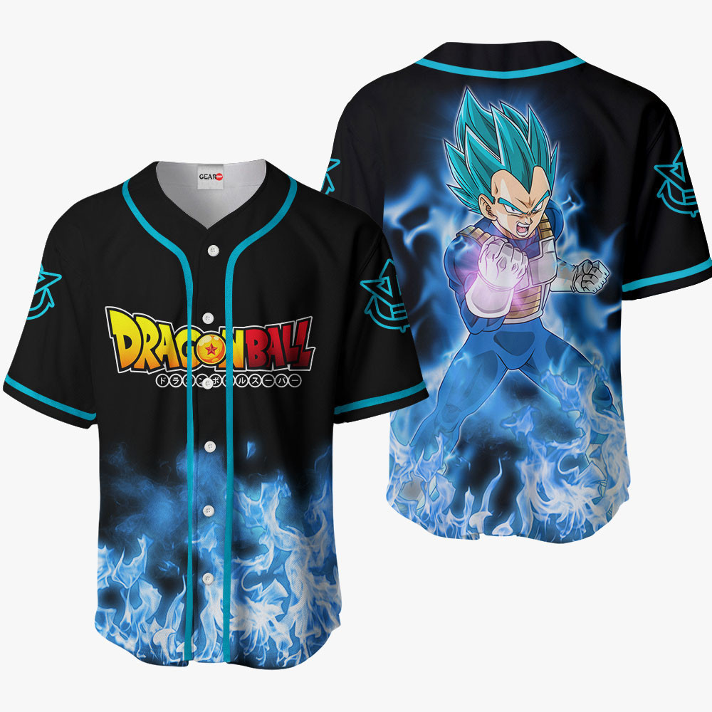 Gogeta Jersey Shirt Custom Dragon Ball Anime Merch Clothes-1-gear otaku