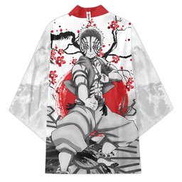 Akaza Kimono Custom Kimetsu Anime Haori Merch Clothes Japan Style HA090222116-2-Gear-Otaku