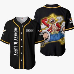 Luffy Gear 5 Jersey Shirt Custom One Piece Anime Costume Merch Clothes-1-gear otaku