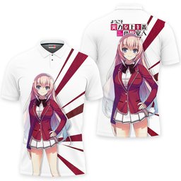 Arisu Sakayanagi Polo Shirts Classroom of the Elite Custom Anime Merch Clothes-1-gear otaku