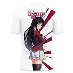 Suzune Horikita Polo Shirts Classroom of the Elite Custom Anime Merch Clothes VA170522202-3-Gear-Otaku