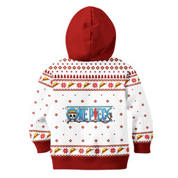 One Piece Luffy Kids Anime Ugly Christmas Sweater Gear Otaku