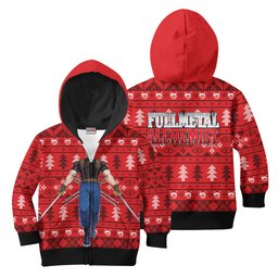 Fullmetal Alchemist King Bradley Custom Anime Kids Ugly Christmas Sweater Gear Otaku