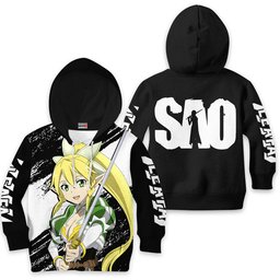 Sword Art Online Leafa Kids Hoodie Custom Anime Clothes PT0711 Gear Otaku