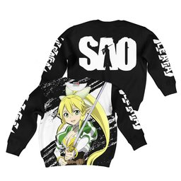 Sword Art Online Leafa Kids Hoodie Custom Anime Clothes PT0711 Gear Otaku