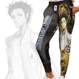 Steins Gate Rintarou Okabe Custom Anime Sweatpants HA0711 Gear Otaku