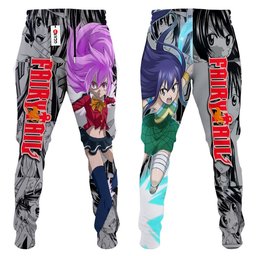 Fairy Tail Wendy Marvell Custom Anime Sweatpants HA0711 Gear Otaku