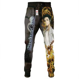 Steins Gate Rintarou Okabe Custom Anime Sweatpants HA0711 Gear Otaku