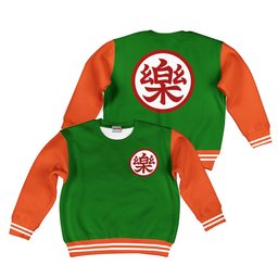 Dragon Ball Yamcha Symbol Kids Hoodie Custom Anime Merch Clothes VA0612 Gear Otaku