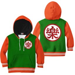 Dragon Ball Yamcha Symbol Kids Hoodie Custom Anime Merch Clothes VA0612 Gear Otaku