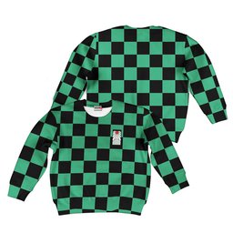 Tanjiro Kids Hoodie Custom Kimetsu Anime Costume PT2811 Gear Otaku