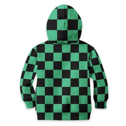 Tanjiro Kids Hoodie Custom Kimetsu Anime Costume PT2811 Gear Otaku