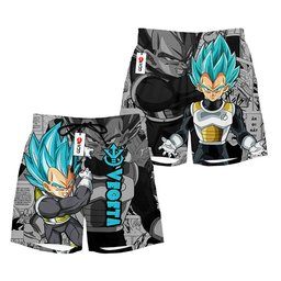 Goku Short Pants Custom Manga Anime Merch NTT1503-1-gear otaku