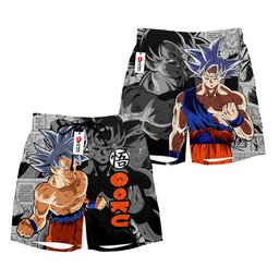 Goku Short Pants Custom Manga Anime Merch NTT1503-1-gear otaku