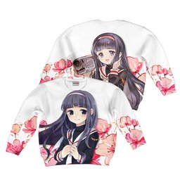 Tomoyo Daidoujii Kids Hoodie Cardcaptor Sakura Custom Anime Costume PT1912 Gear Otaku