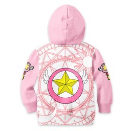 Sakura Kinomoto Kids Hoodie Cardcaptor Sakura Custom Anime Costume PT1912 Gear Otaku