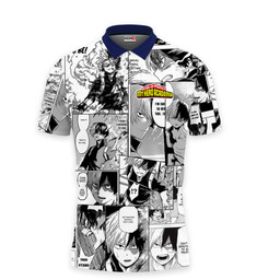 Shoto Todoroki Polo Shirts My Hero Academia Custom Manga Anime Merch Clothes VA090822201-2-Gear-Otaku