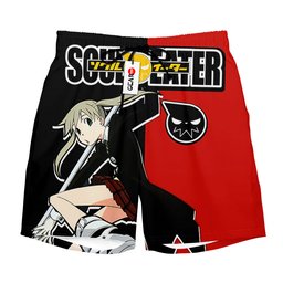 Soul Eater Maka Albarn Short Pants Custom Anime Merch NTT1503 NTT150323803B-2-Gear-Otaku