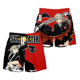Soul Eater Black Star Short Pants Custom Anime Merch NTT1503-1-gear otaku