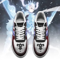 Noelle Silva Air Force Sneakers Black Bull Knight Black Clover Anime Shoes - 2 - GearOtaku