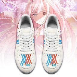 Darling In The Franxx Shoes Code 002 Zero Two Air Force Sneakers Anime Shoes - 2 - GearOtaku