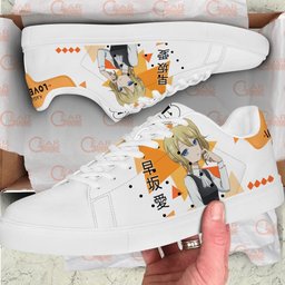 Kaguya-sama Love Is War Ai Hayasaka Skate Sneakers Custom Anime Shoes - 2 - GearOtaku