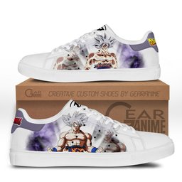 Dragon Ball Goku Ultra Instinct Skate Sneakers Custom Anime Shoes - 1 - GearOtaku