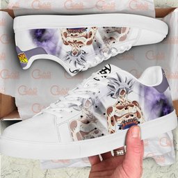 Dragon Ball Goku Ultra Instinct Skate Sneakers Custom Anime Shoes - 2 - GearOtaku