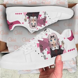 Kaguya-sama Love Is War Chika Fujiwara Skate Sneakers Custom Anime Shoes - 2 - GearOtaku