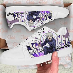 Toge Inumaki Skate Sneakers Custom Anime Jujutsu Kaisen Shoes - 2 - GearOtaku
