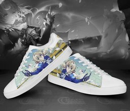 Violet Evergarden Skate Shoes Custom Anime Shoes For Fan - 3 - GearOtaku