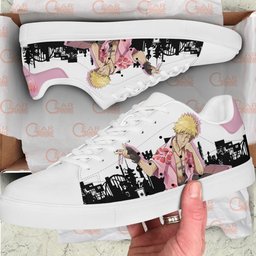 Meme Oshino Skate Sneakers Custom Anime Bakemonogatari Shoes - 2 - GearOtaku