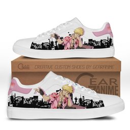 Meme Oshino Skate Sneakers Custom Anime Bakemonogatari Shoes - 1 - GearOtaku