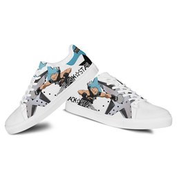 Black _ Star Skate Sneakers Custom Soul Eater Anime Shoes - 3 - GearOtaku