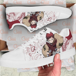 Gaara Skate Sneakers Custom NRT Anime Shoes - 2 - GearOtaku