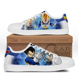 Dragon Ball Vegeta Skate Sneakers Custom Anime Shoes - 1 - GearOtaku